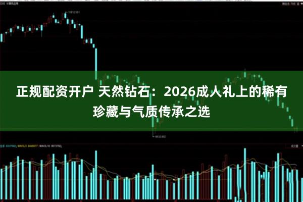正规配资开户 天然钻石：2026成人礼上的稀有珍藏与气质传承之选